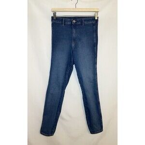 &DENIM Blue Skinny Jeans High‎ Waist Ankle Length Women's 28